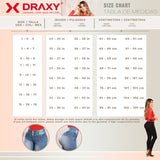 DRAXY 1317 Colombian Skinny Wide Waistband Denim Butt lifter Jeans - Pal Negocio