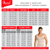 Fajas MariaE FH101 | Body Shaper Compression Vest Shirts for Men | Tummy & Back Control - Pal Negocio