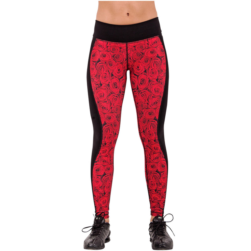FLEXMEE 946070 Luxury Roses Sublimated Active Leggings | Polyamide - Pal Negocio