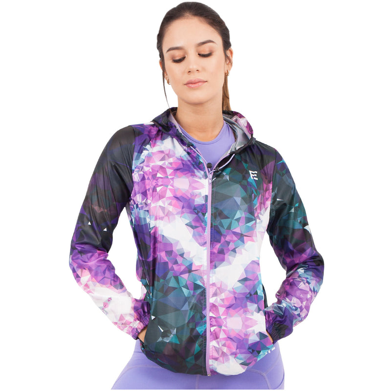 FLEXMEE 982000 Sublimated Fractals Winbreaker With Hood | Polyester - Pal Negocio