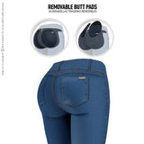 Lowla 217988 | Skinny Colombian Butt Lifter Jeans with Removable Pads - Pal Negocio
