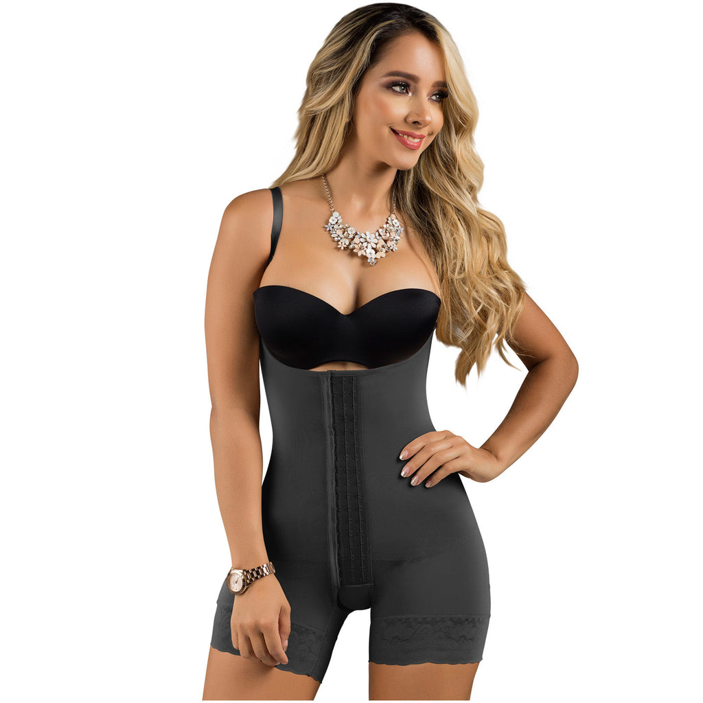 LT. Rose 21113 Open Bust Mid Thighs Butt-Lifting Girdle with Adjustable Straps |  Everyday Use - Pal Negocio