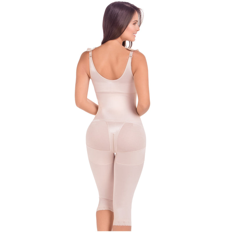 Fajas MariaE 9702 | Postsurgical Full Body Shaper for Women | Open Bust with Front Closure - Pal Negocio