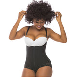 Fajas Salome 0412 | Strapless Butt Lifting Shapewear Girdle for Dresses | Daily Use Body Shaper - Pal Negocio