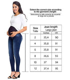 Lowla 219898 | Maternity Skinny Jeans with Baby Bump Elastic Band - Pal Negocio