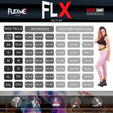 FLEXMEE 946075 Luxury Mid Rise Leggings With Skull Print | Microfiber - Pal Negocio