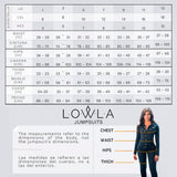 Lowla 268217 | Colombian Denim Jumpsuit with Inner Girdle - Pal Negocio
